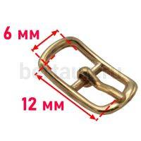 Пряжка  №  4 арт. АВ 5285/6 мм "9" золото Италия