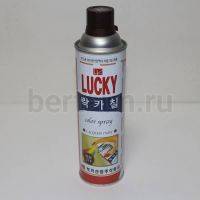 Краска № 18 аэрозоль "LUCKY" 400 мл № 314 св.корич.