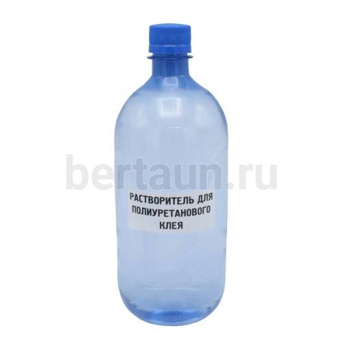 Разбавитель № 3  СТР ПЛАСТ для полиуретанового клея 1 литр.