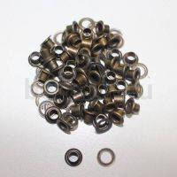 Блочка и  люверс  №46 D 4 мм  (5000 шт/уп) антик 