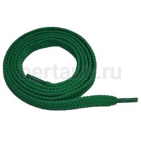 Шнурки №27 шнурки  ПЛОСКИЕ  (243) зеленые 100 см
