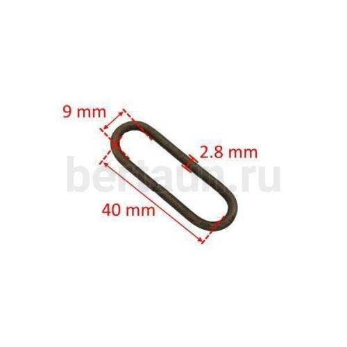 Рамка № 63 щель овальная LT 40 мм антик 10 шт/упак 