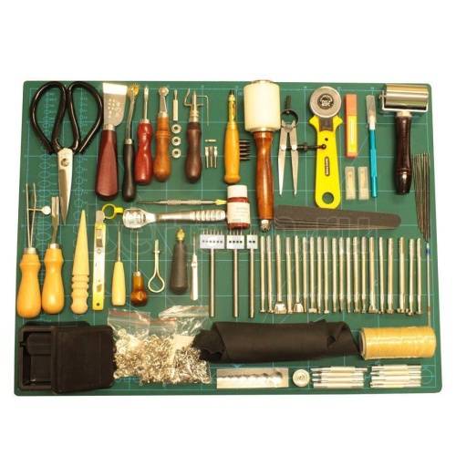 Набор для кожевенников "MasterBert LUX" 47 предметов ( № 4)