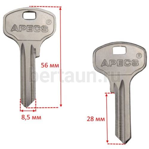 Заг.для ключ. AP2D_APK1 _АПЕКС - 4 (англ) глянц. Ксинпай № 126 