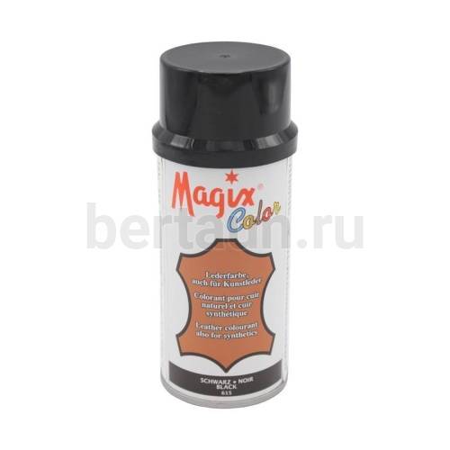 Краска № 30  " MAGIX " super для глад. кожи черная 615 (аэр) 180 мл