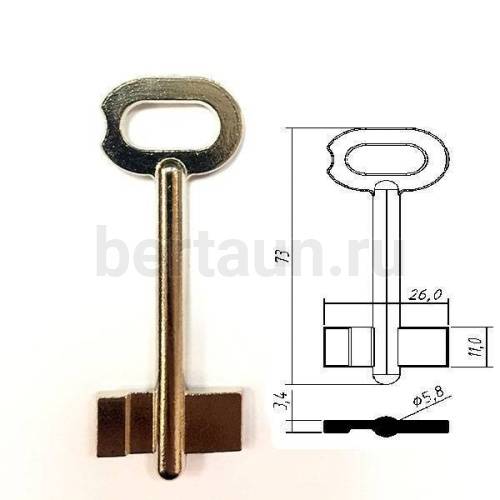 Заг.для ключ. МОГИЛЕВ-  1DV1193   № 413 