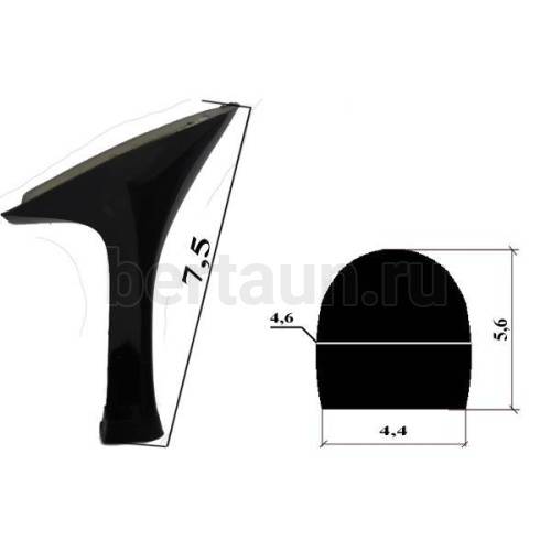 Каблуки №  21 LY 4281 черный лаковый.(высота  см)