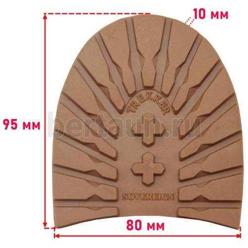 Набойка №  31  SOVEREIGN TREKKER р. 3-1/4 женская тем. беж ЗИМА 10 мм