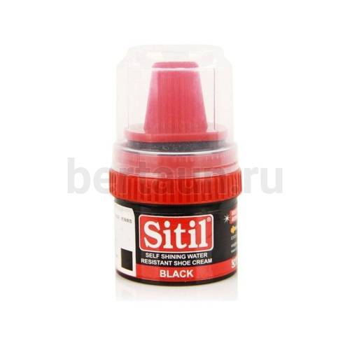 Ситил №  7  Крем-краска самоблеск  001 черный