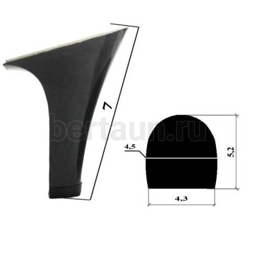 Каблуки №  58 LY 6272 черный лаковый (7,5см)