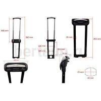 Ручка телескоп. д/чемодана № 76  FSD 9PCC06 20"