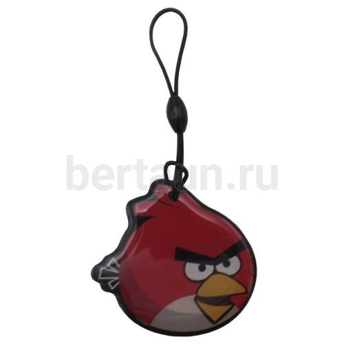Домофонный ключ заготовка №10  RFID "мини карта" Angri-Birds d30