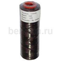 Нитки вощеные №84 d1мм 100м.для ручной прошивки КОРИЧ 620 DAFNA