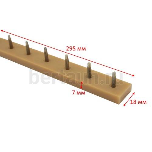 Полоса - штырь № 9  BASF № 2 (7 пар) бежевая