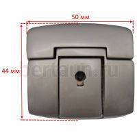 Замок портфельный №194 С155 BERT мат.никель