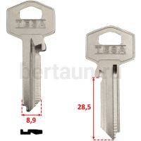 Заг.для ключ. TE 8Л  TE8I/TE28_TS9R/TS7R/TS7RT_TE2_ TSA22_ Tesa англ.№195