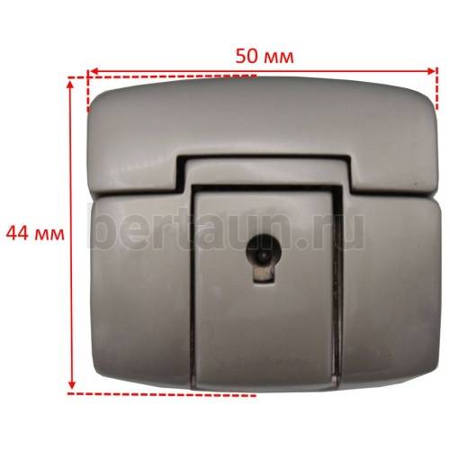 Замок портфельный №194 С155 BERT мат.никель