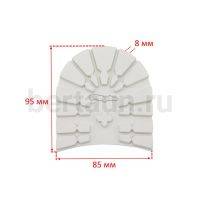 Набойка № 137   PILIGRIM  PH0016S белая