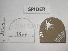 Распродажа WB № 13 SPIDER (ПАУК) набойка без гвоздя на кожаной основе TG - 4 беж