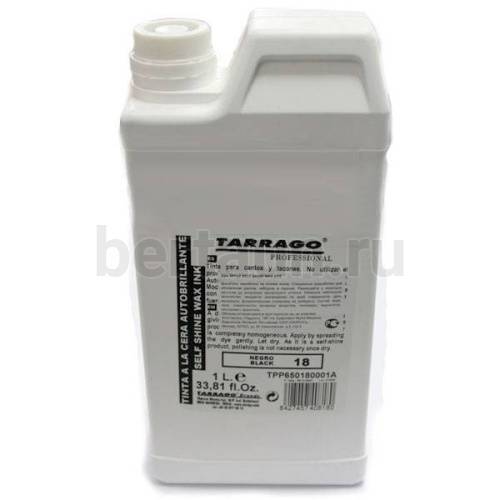 Тарраго №239   (TРР65)prof.TINTA A LA CERA 018 краситель для рантов,подошв,каблуков фл1000мл чер.