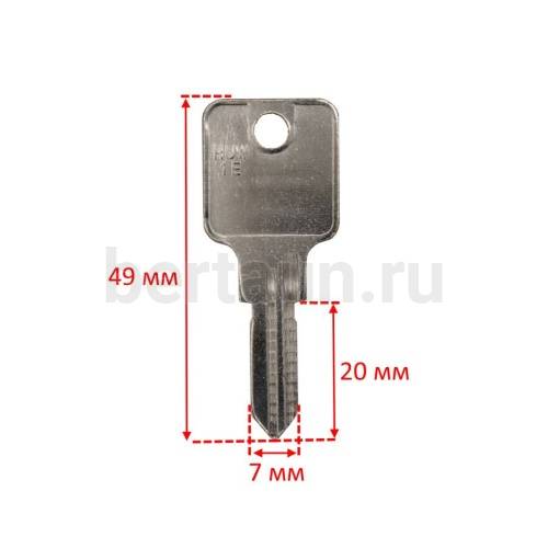 Заг.для ключ. UW 4 L / HUW 1 E  №462