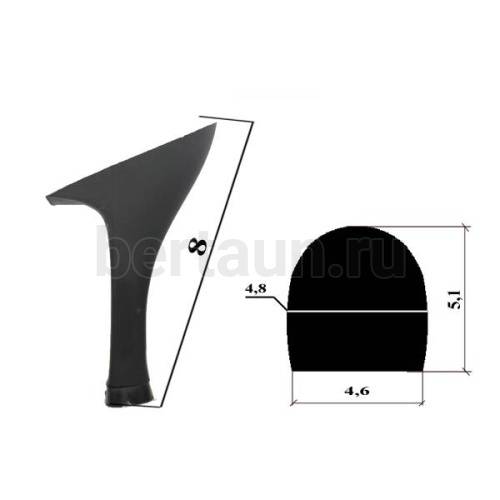 Каблуки №   1  LY 3006 черный матов.(высота 8 см)