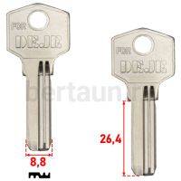 Заг.для ключ. DEJE G-061  правый верт.№ 477