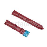 Ремешки для часов №123  КОЖА HIGHTONE #314  ( 18 мм бордо крок мат)