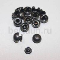 Заклепки "Хольнитены" №17 9 мм (10 шт/уп) ВЫПУКЛЫЕ оксид ТВ