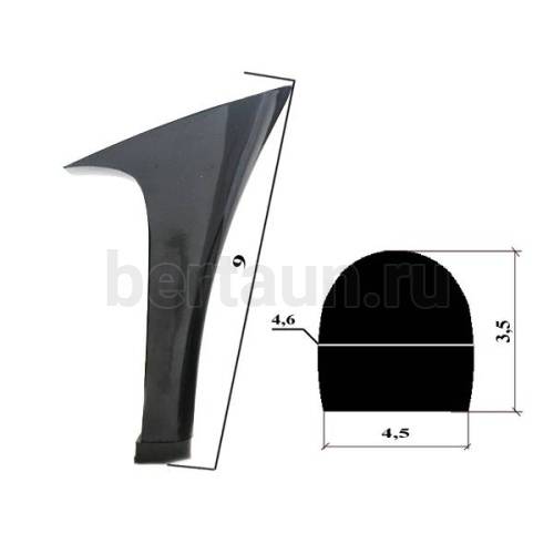 Каблуки № 118 LY 6340 черный лаковый.(высота 9 см)