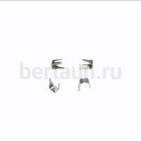 Ограничитель № 9  для верхней части молнии  спираль 100 шт/упак CD никель