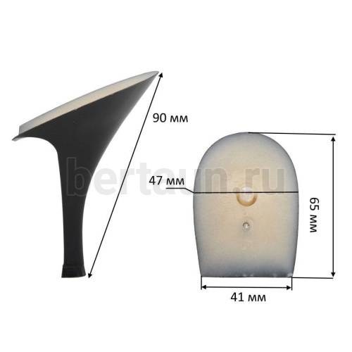 Каблуки №  33 LY 6090 черный лаковый.(высота 9 см)