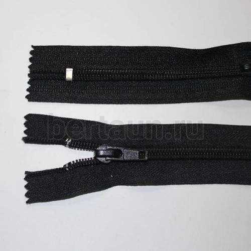 МОЛНИЯ №233 обувная спираль Т7-С 10 см. черная