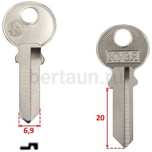 Заг.для ключ. TL 10R  _TRI4I_TR10_TL10R_TRC1L_TriCircle англ. №145