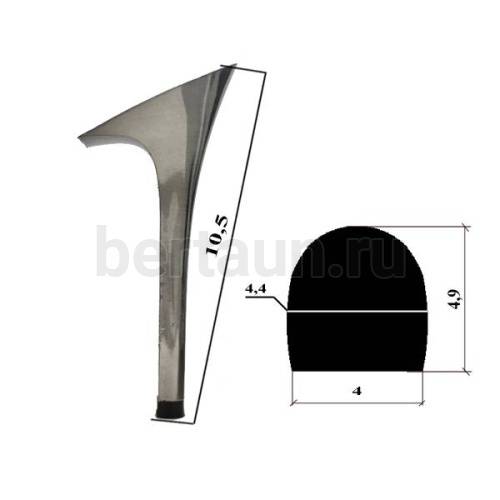 Каблуки № 118 LY 6333 черно-серебро (высота  10,5 см)