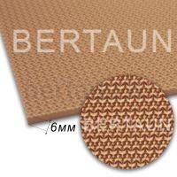 Пластина набоечная № 78 BISSELL 058 "РЫБИЙ ХВОСТ" 380*570*6 мм темно-беж. NUDE (6)