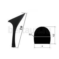 Каблуки №  28 LY 4317 черный матовый.(высота 10 см)