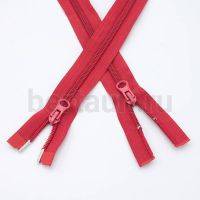 МОЛНИЯ №103 курточная 2 замка спираль Т7 ПРИБАЛТИКА 100 см красный