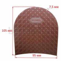 Набойка №  70  INA  (SPIDER)  набойка № 4 коричневая (160)