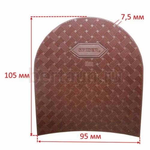 Набойка №  70  INA  (SPIDER)  набойка № 4 коричневая (160)