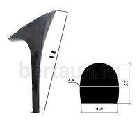 Каблуки № 119 LY 8222 черный лаковый  (высота 11 см)