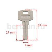 Заг.для ключ. БУЛАТ вертик № 73 