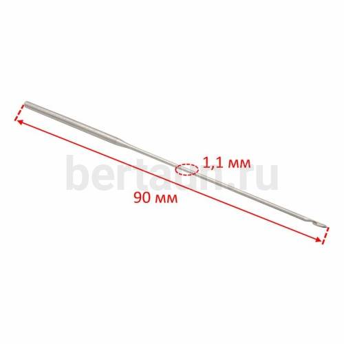 Крючок №12 шило для ручной прошивки  "Люкс" 0896-20 L100 мм( D-1.1)