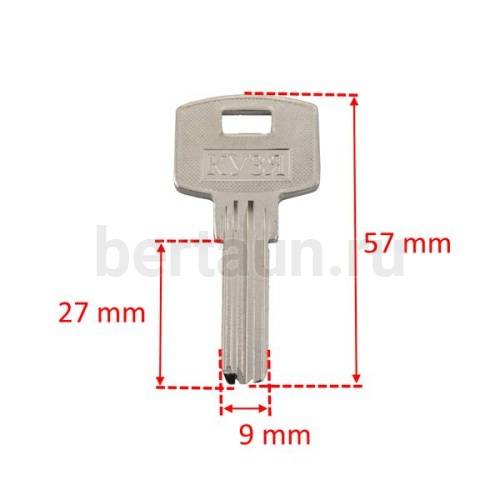 Заг.для ключ. БУЛАТ вертик № 73 