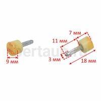 ARCHITAK  набойки №15 (круглые) №09 белые