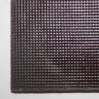 Полиуретан №  1  180х260х6 жесткий коричн. "Bertaun"