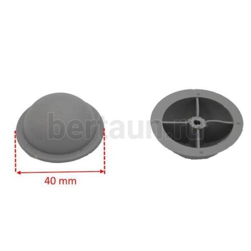 Ножка №21  Пукля средняя цветная цветочек