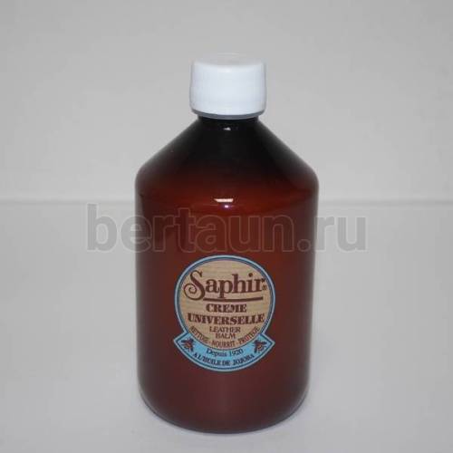 Сапфир №  4   0905 Очиститель -бальзам для кожи Creme UNIVERSELLE 500 мл
