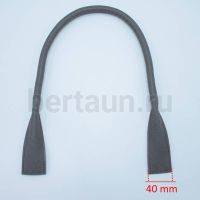 Ручки сумочные готовые 65см №152 полиурет. серый НОВИНКА