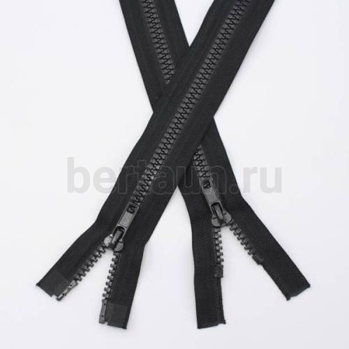 МОЛНИЯ №134 курточная 2 замка ТРАКТОР Т5 Прибалтика 100 см черная